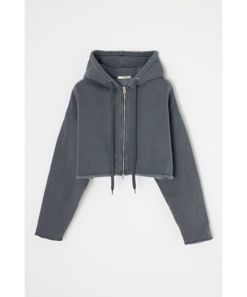 【THROW】CROP SW ZIP パーカー