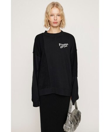 INSIDE OUT OVER SW トップス