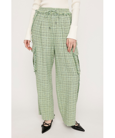 SPRING TWEED CARGO パンツ