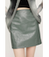 F／LEATHER TIGHT ショートスカート