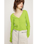 SPRING FRIZZY YARN 2WAY カーディガン