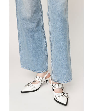 POINTED TOE BELTED サンダル