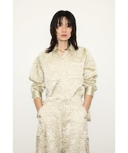 【THROW】WRINKLE SATIN シャツ