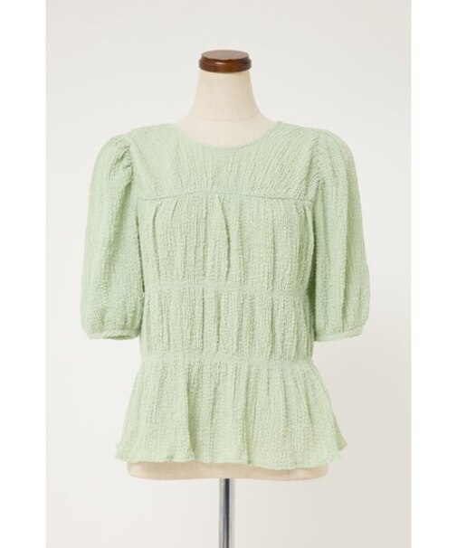 2WAY SHIRRING ブラウス