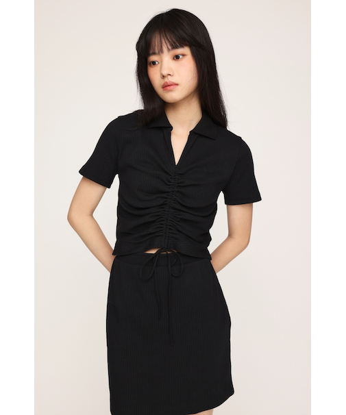 SHIRRING SKIPPER ワンピース