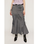 CUT OUT GATHER MERMAID スカート