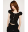 FRONT LACE UP ブラウス