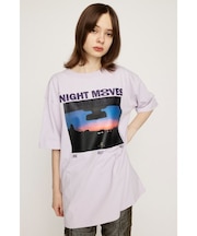 OVERSIZE PHOTO PRINT Tシャツ