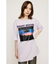 OVERSIZE PHOTO PRINT Tシャツ