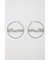 LOGO HOOP ピアス