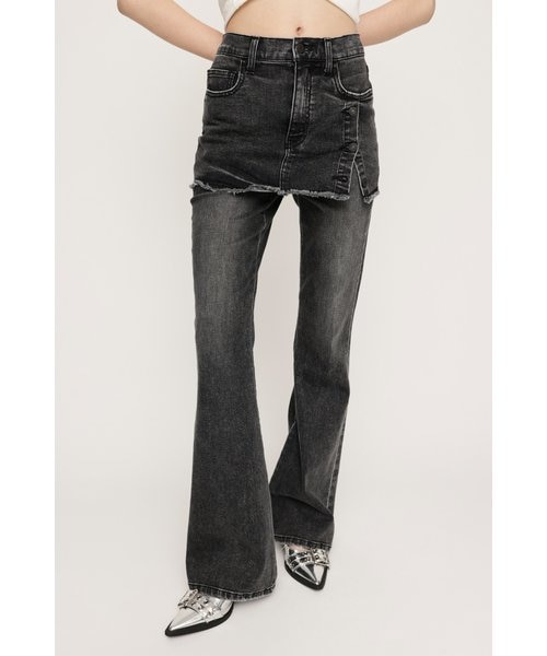 パンツ OVERDYE JW LAYERED FLARE PT-BE OVERDYE JW LAYERED FLARE PT-BE｜スライの通販｜&mall（アンド