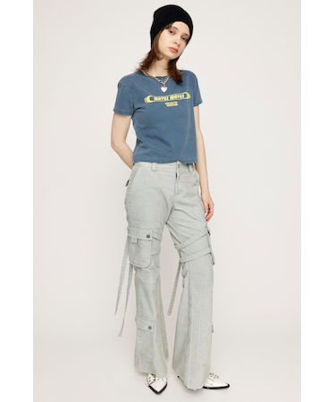 WASHED CORDUROY FLARE パンツ