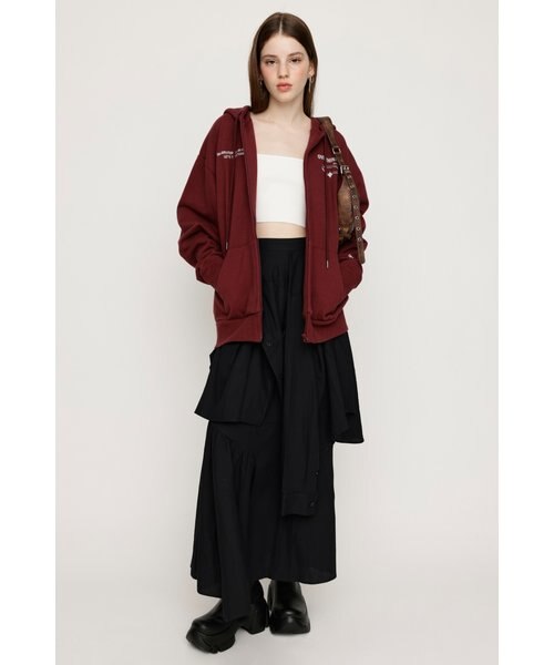 PLAID LAYERED ロングスカート　SLY SLY | PLAID LAYERED ロングスカート (スカート(ロング) ) |SHEL