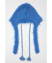 SHAGGY RIBBON BEANIE