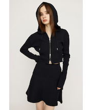 CROPPED HOODIE FLARE SK 2P
