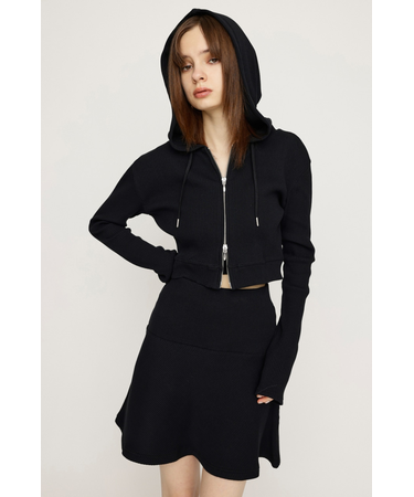CROPPED HOODIE FLARE SK 2P