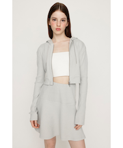 CROPPED HOODIE FLARE SK 2P