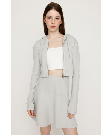 CROPPED HOODIE FLARE SK 2P