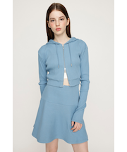 CROPPED HOODIE FLARE SK 2P