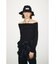 【THROW】STRETCH OFF SHOULDER トップス