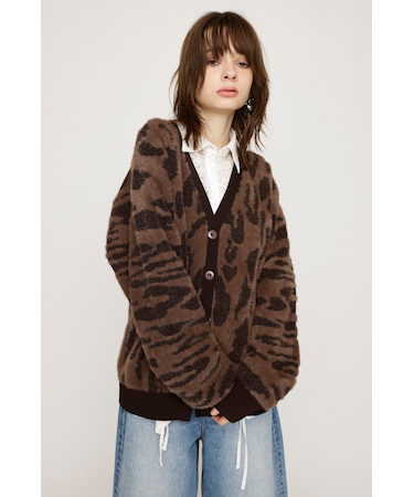 【LIMITED ITEM】LEOPARD MOLLE JQ カーディガン