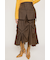 LAYERED TUCK RIBBON スカート