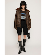 CUT OFF TWEED HALF パンツ