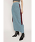 SIDE RIBBON KNIT スカート