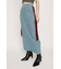 SIDE RIBBON KNIT スカート