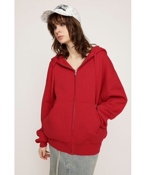 【中町 綾さん着用アイテム】OVER KNIT HOODIE