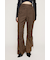 IRREGULAR WAIST FLARE パンツ