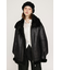 VINTAGE FAUX SHEARLING ジャケット
