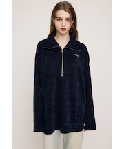 MOLE HALF ZIP STAND チュニック
