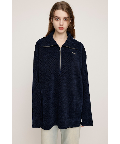 MOLE HALF ZIP STAND チュニック