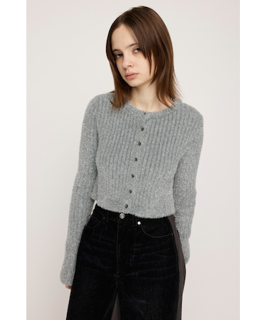 GLITTER KNIT 2WAY カーディガン