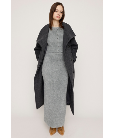 GLITTER KNIT ロングスカート