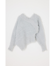 【THROW】SLANT NECK MG トップス