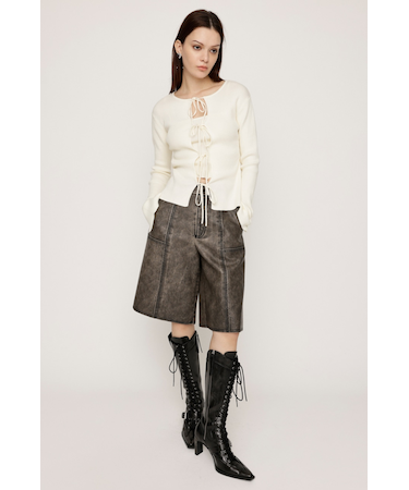 VINTAGE F／LEATHER パンツ