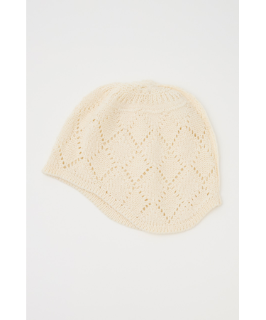 COTTON CROCHET キャップ