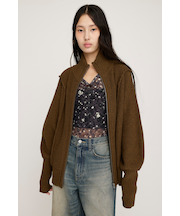 OVER MOLE ZIP UP OUTER WEAR