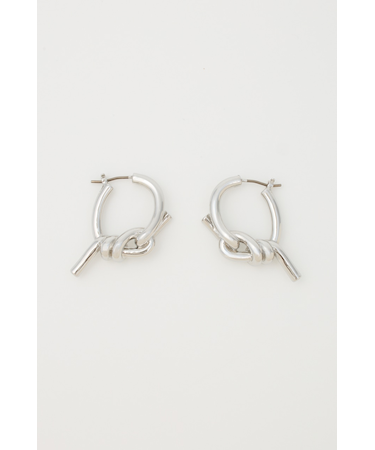 KNOT HOOP ピアス