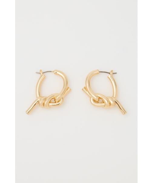 KNOT HOOP ピアス