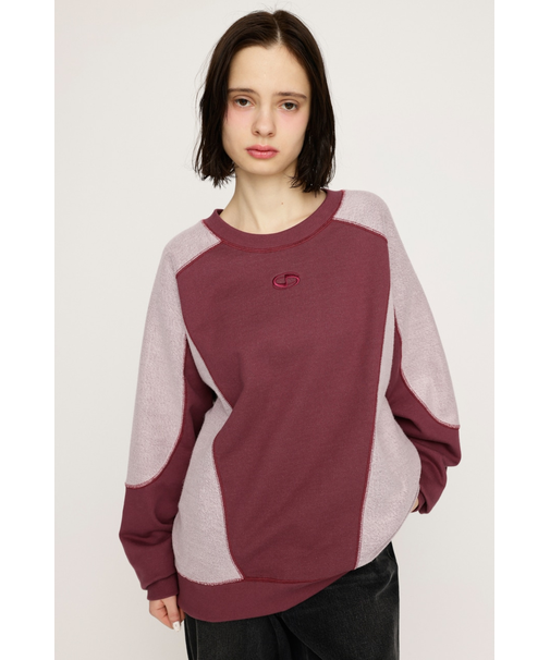 REVERSE SEAM SW トップス