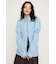 FRONT ZIP SH ブラウス