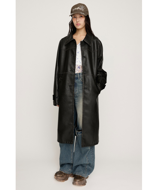 LONG F／LEATHER ジャケット