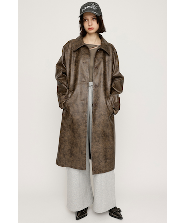 LONG F／LEATHER ジャケット