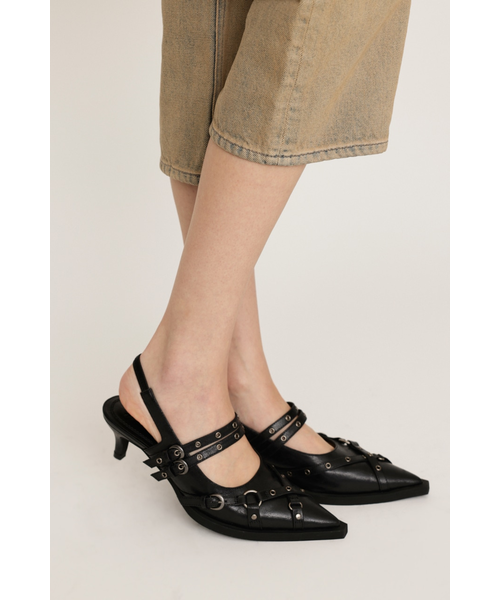 otonaMUSE掲載】【ViVi掲載】BELTED ミュール｜マウジーの通販｜&mall