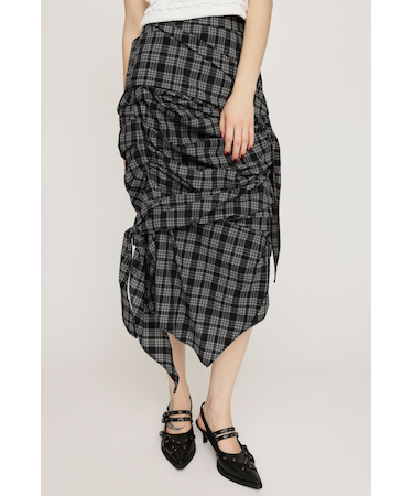 TUCKED TIE スカート