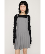 PLEATS CAMI ショートワンピース