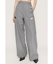 SIDE HOLE STRAIGHT パンツ